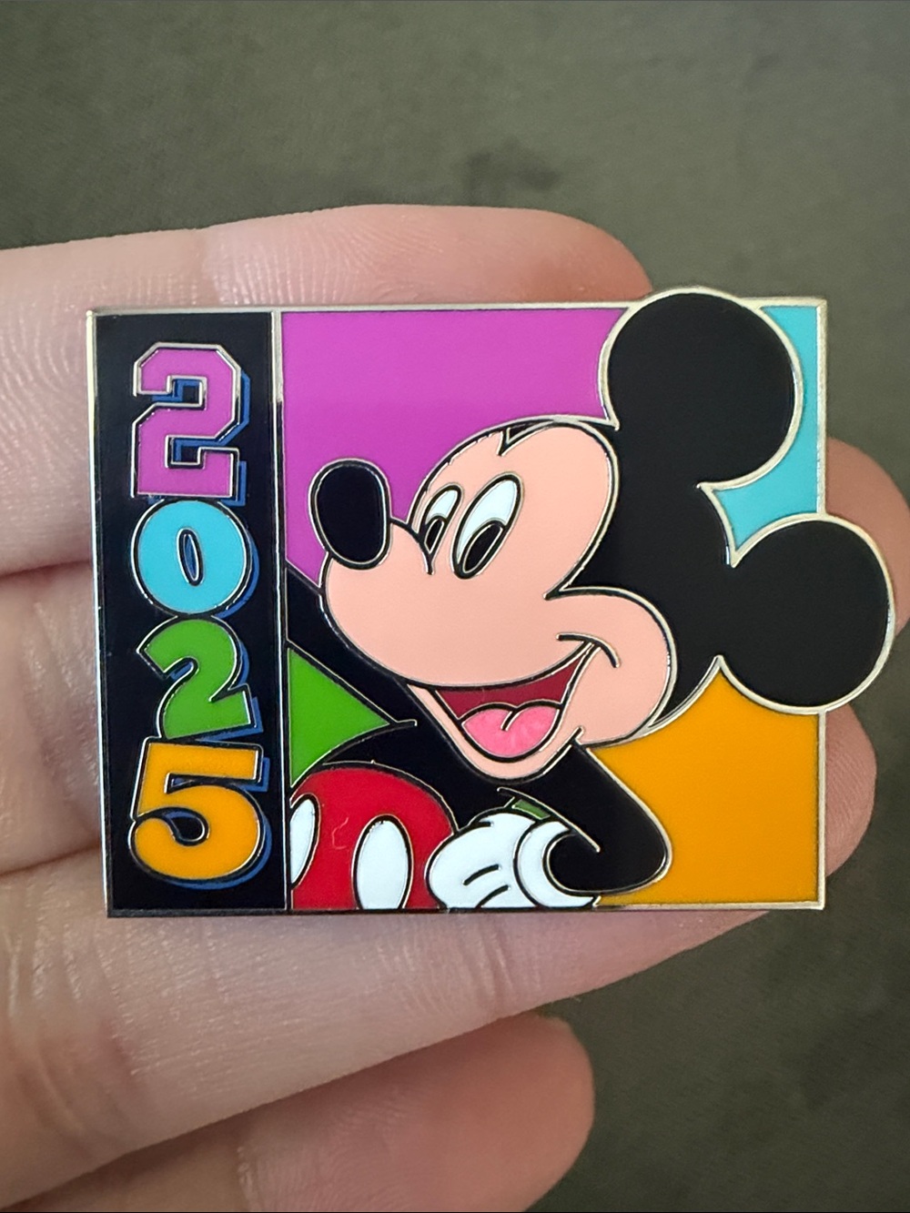 Disney 2025 Mickey pin